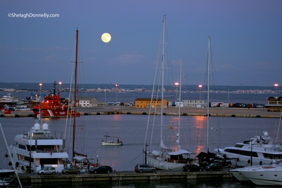 Super Moon Over Palma 9905 Copyright Shelagh Donnelly